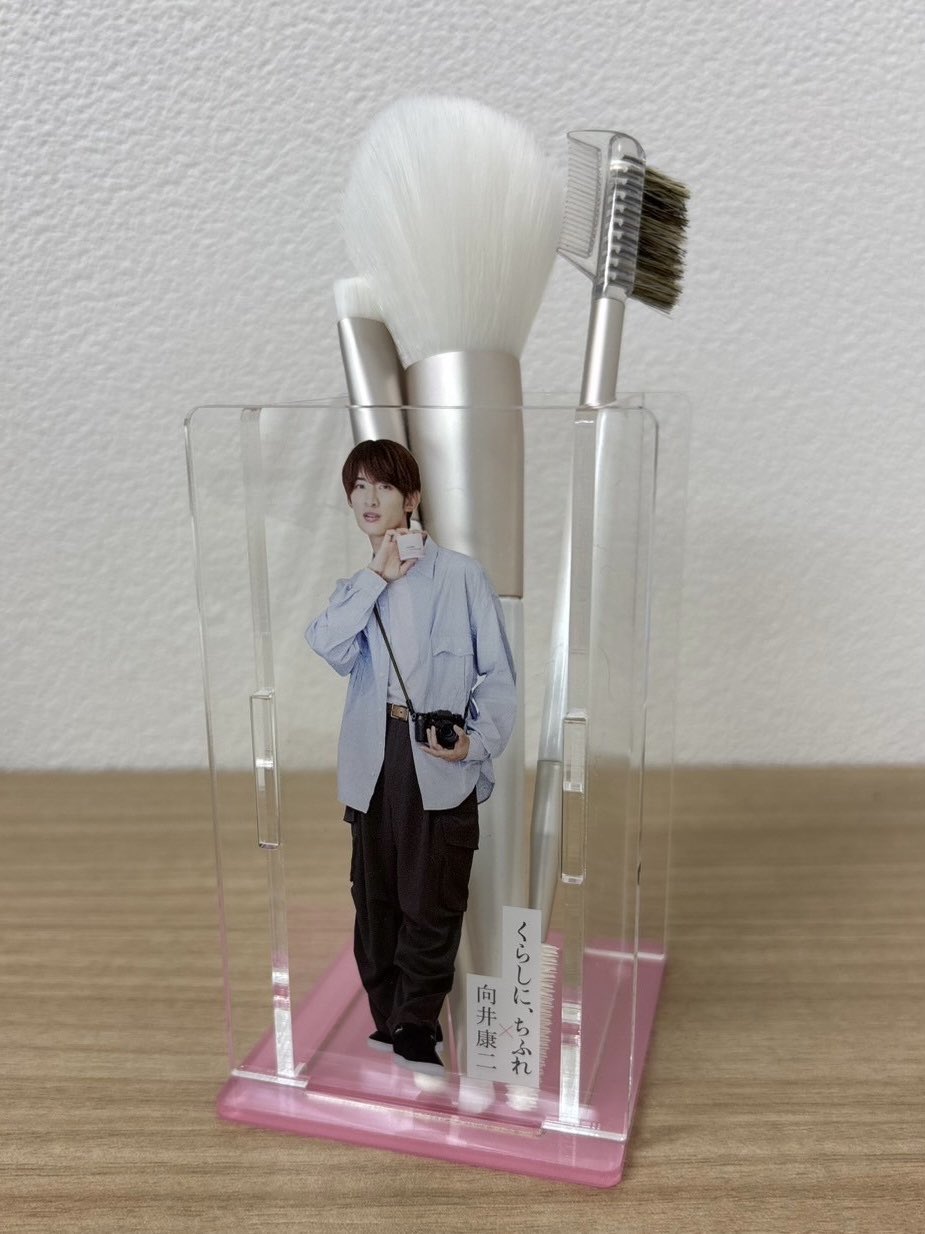 オリジナルアクリルスタンド ちふれ化粧品 懸賞当選品 オリジナルアクリルスタンド ちふれ化粧品 懸賞当選品