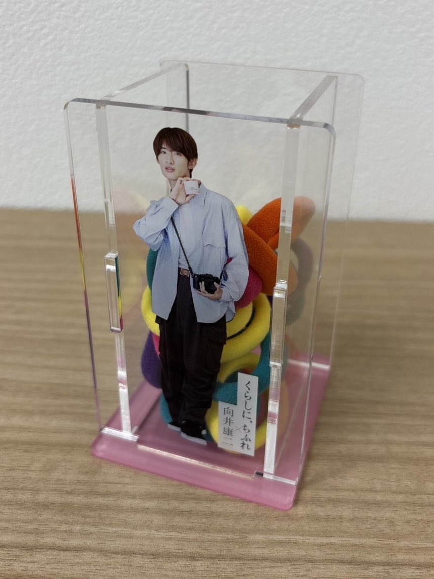 オリジナルアクリルスタンド ちふれ化粧品 懸賞当選品 オリジナルアクリルスタンド ちふれ化粧品 懸賞当選品