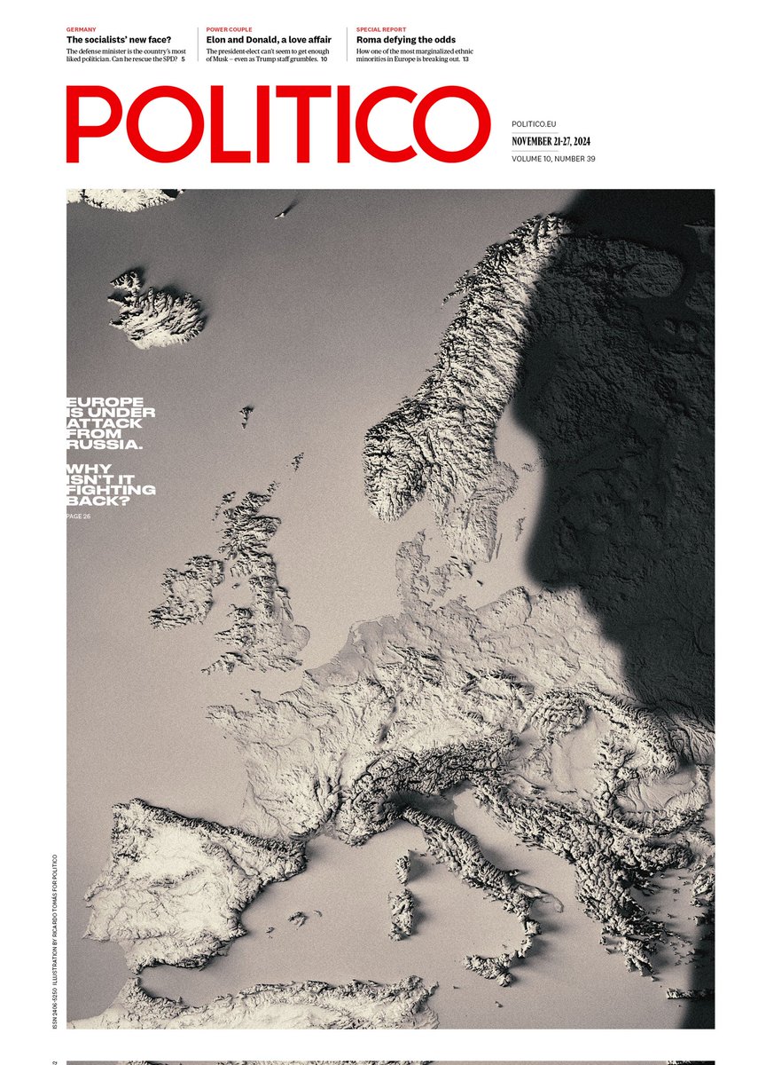 What an incredible cover page