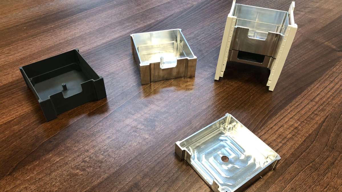 Surrey Space Centre (@spaceatsurrey) on Twitter photo These payload module trays will help us fit 5 payloads of the #Jovian-1 satellite into 1 platform. It’ll let us remove single payloads during testing rather than all 5 and was designed by a @UniofSurrey student!
<a href="/AmsatUK/">AMSAT-UK</a> <a href="/portsmouthuni/">University of Portsmouth</a> <a href="/unisouthampton/">University of Southampton</a> <a href="/spacesouthcntrl/">Space South Central</a> #JUPITER These payload module trays will help us fit 5 payloads of the #Jovian-1 satellite into 1 platform. It’ll let us remove single payloads during testing rather than all 5 and was designed by a @UniofSurrey student!
<a href="/AmsatUK/">AMSAT-UK</a> <a href="/portsmouthuni/">University of Portsmouth</a> <a href="/unisouthampton/">University of Southampton</a> <a href="/spacesouthcntrl/">Space South Central</a> #JUPITER