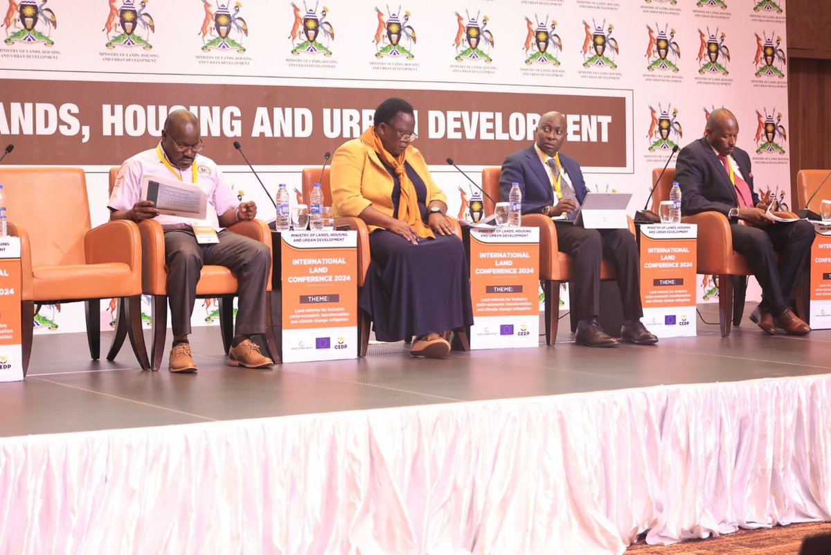 Mr. Godwin Mwesigye, representing Ms. Phionah Barungi a special presidential assistant on special duties, emphasized the pivotal role of security in sustainable land management, which involves efficient use and development of land to prevent degradation, ensure water security,