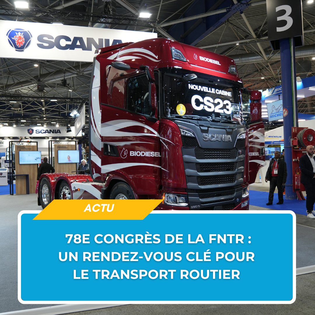Les 6 et 7 novembre, la Fédération Nationale des Transports Routiers (FNTR) a tenu son congrès annuel, une invitation à réfléchir à l'avenir du secteur face à des défis économiques et environnementaux majeurs en présence de Monsieur François Durovray, ministre des Transports.