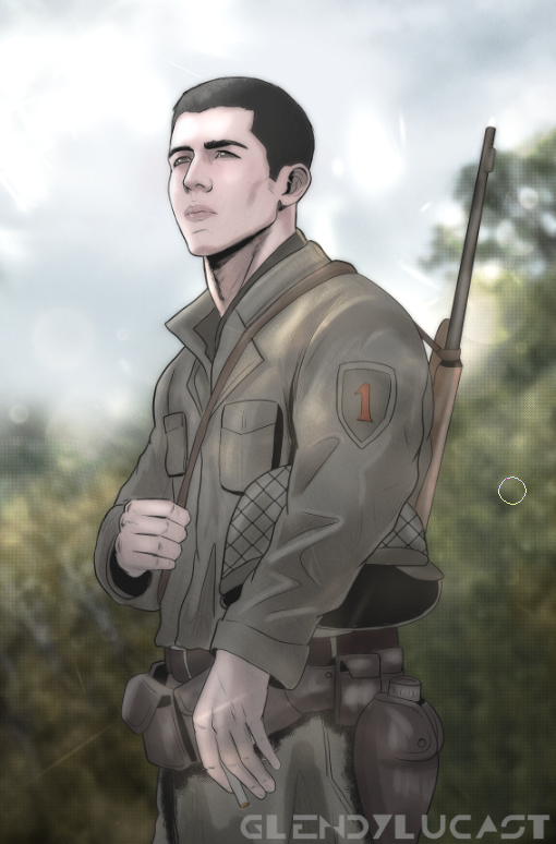 GlendyLucast's tweet image. He was just a boy back then...
------
My COD WWII OC, Clifford Wildblood
#CallofDuty #CODWWII
