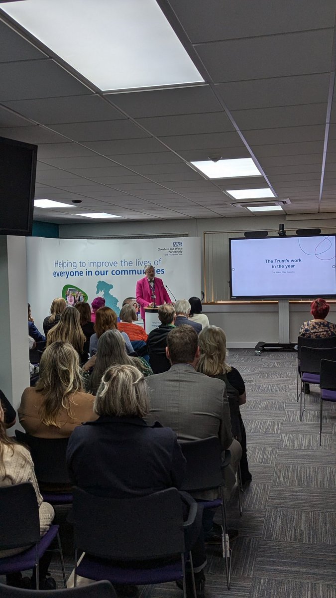 Chief Executive <a href="/TimWelchCWP/">Tim Welch</a> looks forward to the year ahead for CWP and highlights the amazing achievements of people from across the Trust in 2023/24 #CWPAMM24 #BBBP24 #TeamCWP