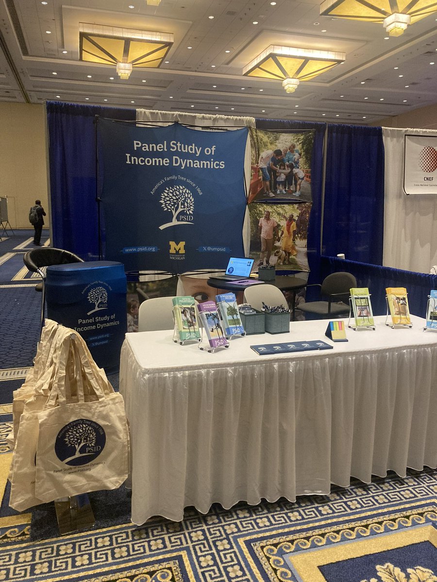 Good morning, #2024APPAM. Come visit us in our booth in the exhibit hall where study staff will be available to help with your #PSIDdata needs.