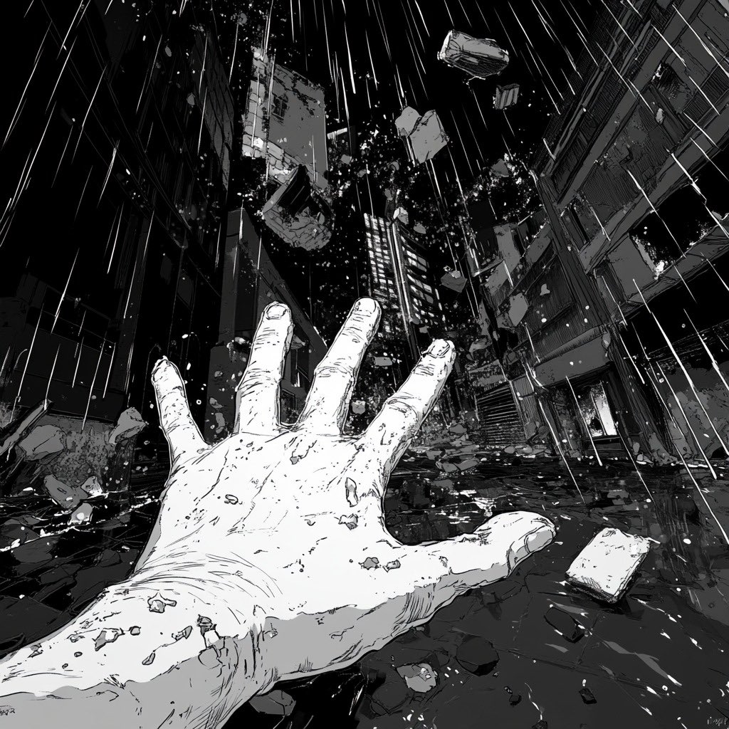 jamesboi_ai's tweet image. There are times when we give everything, it wasn’t enough. In the darkness of defeat, hope is slipping away. A faint spark remains… or does it? #FadingLight #LostHope