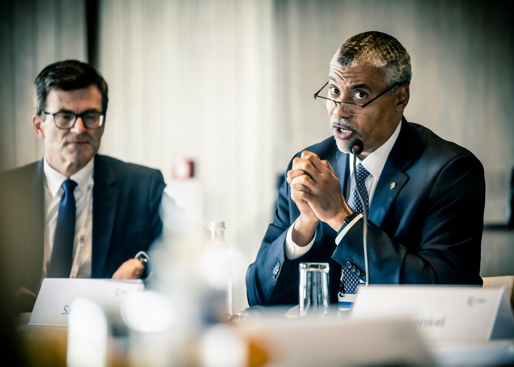 WCO_OMD's tweet photo. Cultivating Partnerships with the Americas: WCO Insights from the Munich Leaders Meeting
๐ https://t.co/uZxfBO2KMB
#WCO #Customs #MLMRio #OrganizedCrime #MaritimeSecurity @MunSecConf https://t.co/7L3xxXSkef