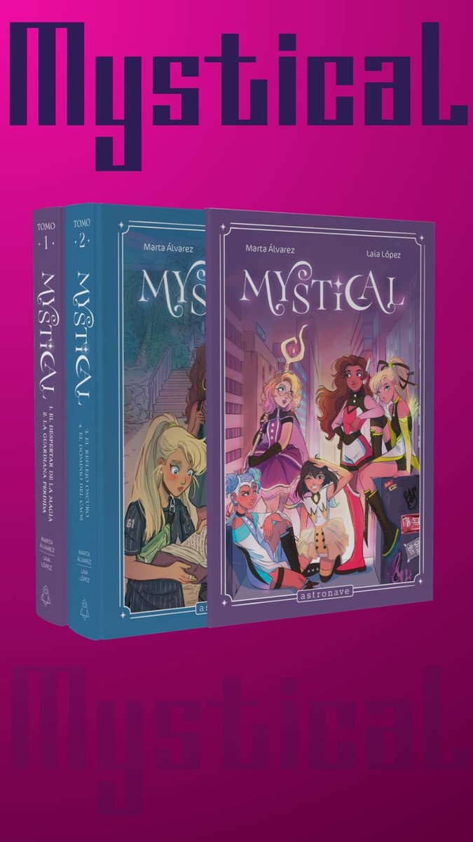 shanesama84's tweet photo. Entre las novedades de @EdAstronave
que podéis encontrar desde hoy en vuestra librería de confianza, llega la maravilla de edición de #mystical de @itslopezz y #MartaAlvarez. Una obra mágica que te va a atrapar. 

¿Nos acompañas a descubrirlo?

Unboxing ♥️
https://t.co/HW7D8vkGjr https://t.co/zHfCya9YpS