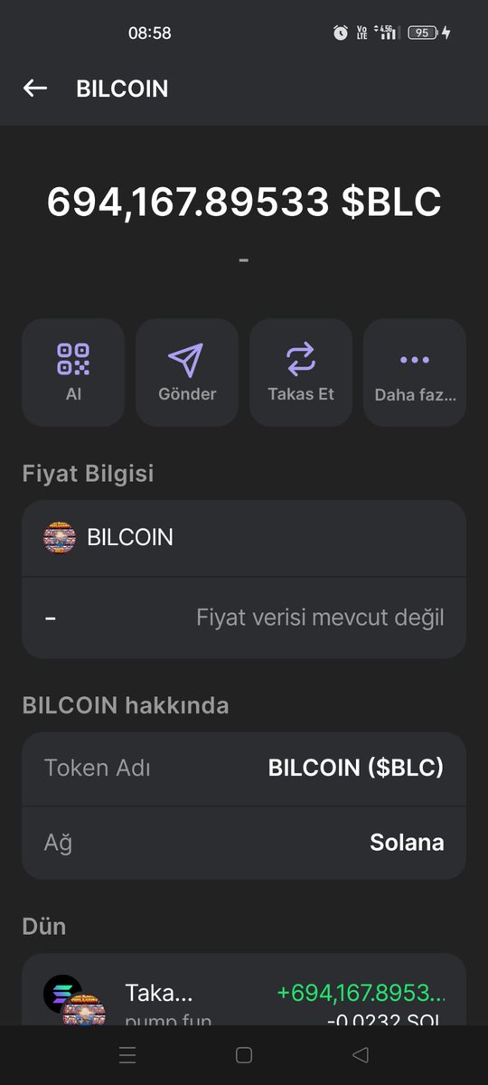 furkanerencan's tweet photo. @BilkoCoin Çoktan 🤝🏻🤝🏻 https://t.co/cMWYD4aQnO