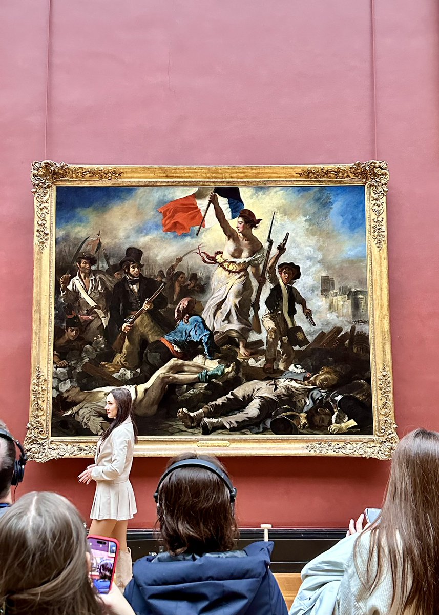ApKBe6nhJFjiE8s's tweet image. ウジェーヌ・ドラクロワ
『民衆を導く自由の女神』
(仏: La Liberté guidant le peuple）

これも圧倒的過ぎッ！！🥳🇫🇷✨
鳥肌が止まらなかった
#ルーヴル美術館 #ドラクロワ