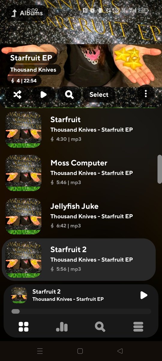 Thousand Knives tweet media