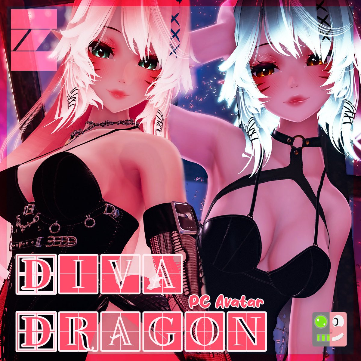💕Diva Dragon is now available from EZavatars!💕
Dressed all in black, she's got style combos you'll love!
PLUS she's got face tracking, lets goooo!❤️
BONUS: Use code 20JUSTINTIME5 to get $5-off! Limited to only 20 uses. Code expires after 24 hours.