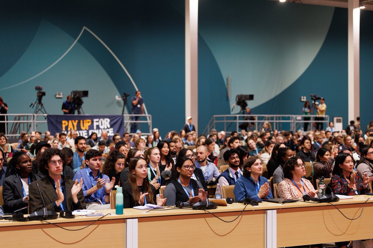 The People’s Plenary at #COP29 was a remarkable assembly of voices from around the world, united in the fight for climate justice and human rights. #ClimateJustice #PeoplesPower #COP29 #StandWithPalestine