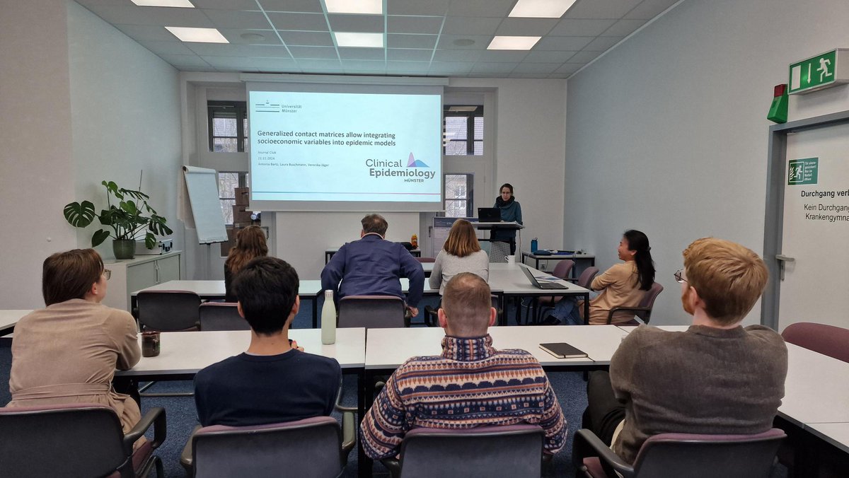 📚This week’s #JournalClub looked at and discussed the article "Generalized contact matrices allow integrating socioeconomic variables into epidemic models" by <a href="/AdrianaManna/">Adriana Manna</a> <a href="/lo_dallamico/">Lorenzo Dall'Amico</a> <a href="/mtizzoni/">Michele Tizzoni 🇺🇦</a> <a href="/MartonKarsai/">Marton Karsai</a> <a href="/net_science/">NetScience</a> 
👉doi.org/10.1126/sciadv…