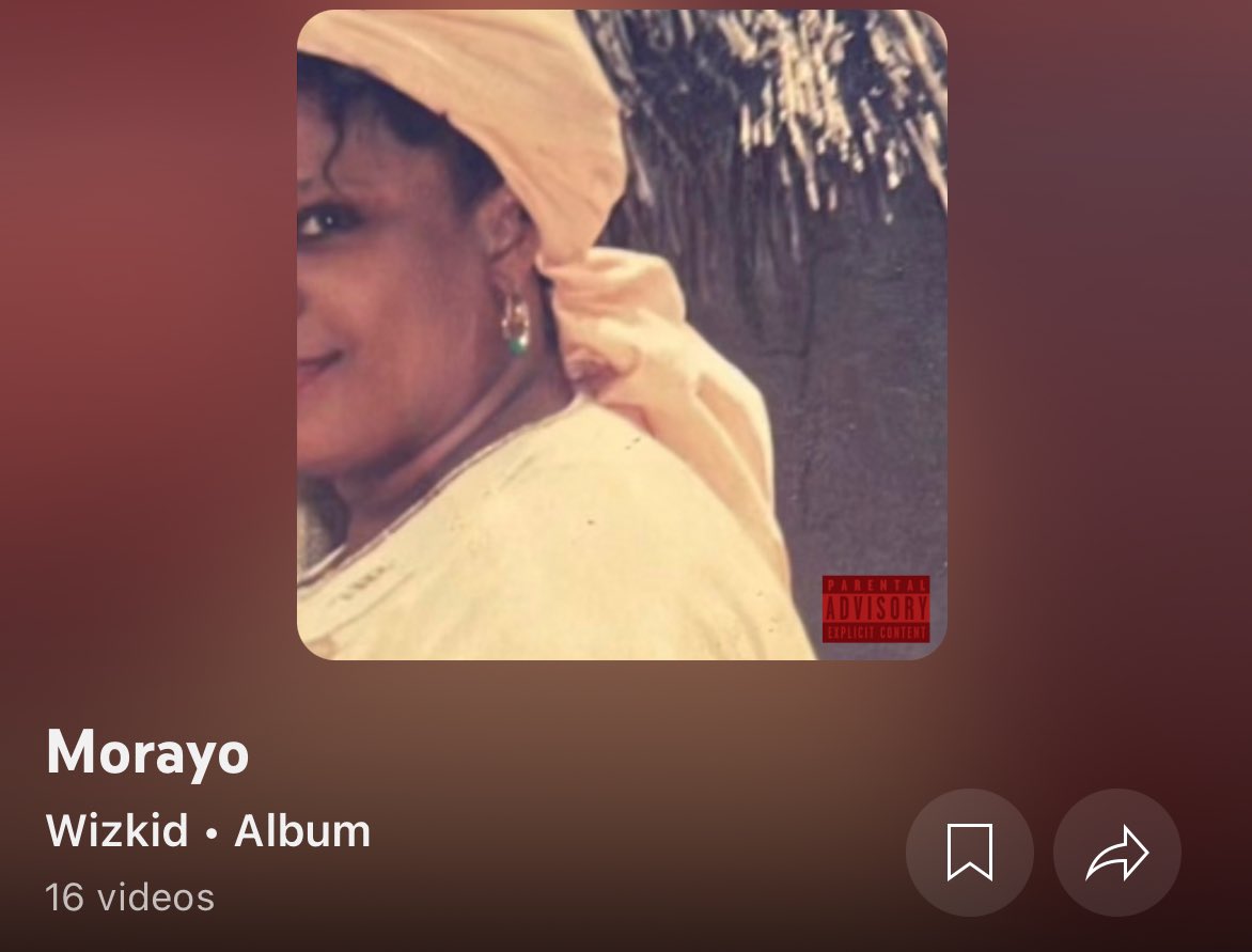 Ade charles ๐ฌ๐ง (@littlegbenjo) on Twitter photo Wizkidโs Morayo Album na waste of data. Aside from Kese (Dance), the rest songs will def be used to on light when clubs wanna close. Though I was expexting a full track about Morayo herself but nothing aside from she pray for him. 3/10
<a href="/yabaleftonline/">YabaLeftOnline</a> <a href="/instablog9ja/">Instablog9ja</a> #Wizkid Wizkidโs Morayo Album na waste of data. Aside from Kese (Dance), the rest songs will def be used to on light when clubs wanna close. Though I was expexting a full track about Morayo herself but nothing aside from she pray for him. 3/10
<a href="/yabaleftonline/">YabaLeftOnline</a> <a href="/instablog9ja/">Instablog9ja</a> #Wizkid