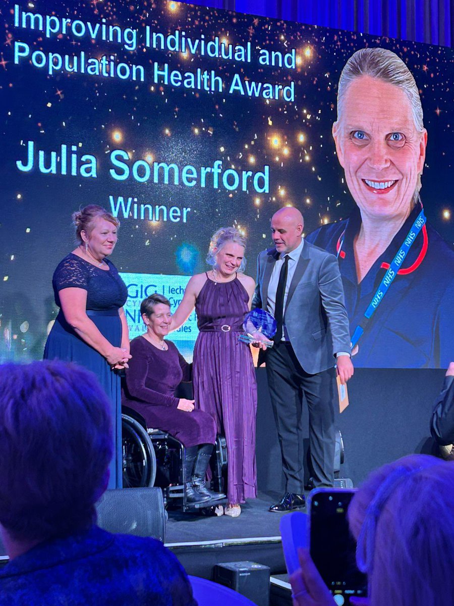 We are so, so proud of Julia Sommerford, Madelaine Watkins and Tim Nicholls for winning in their categories of the Royal College of Nursing in Wales Nurse of the Year Awards!!! Amazing achievement, well done all.
