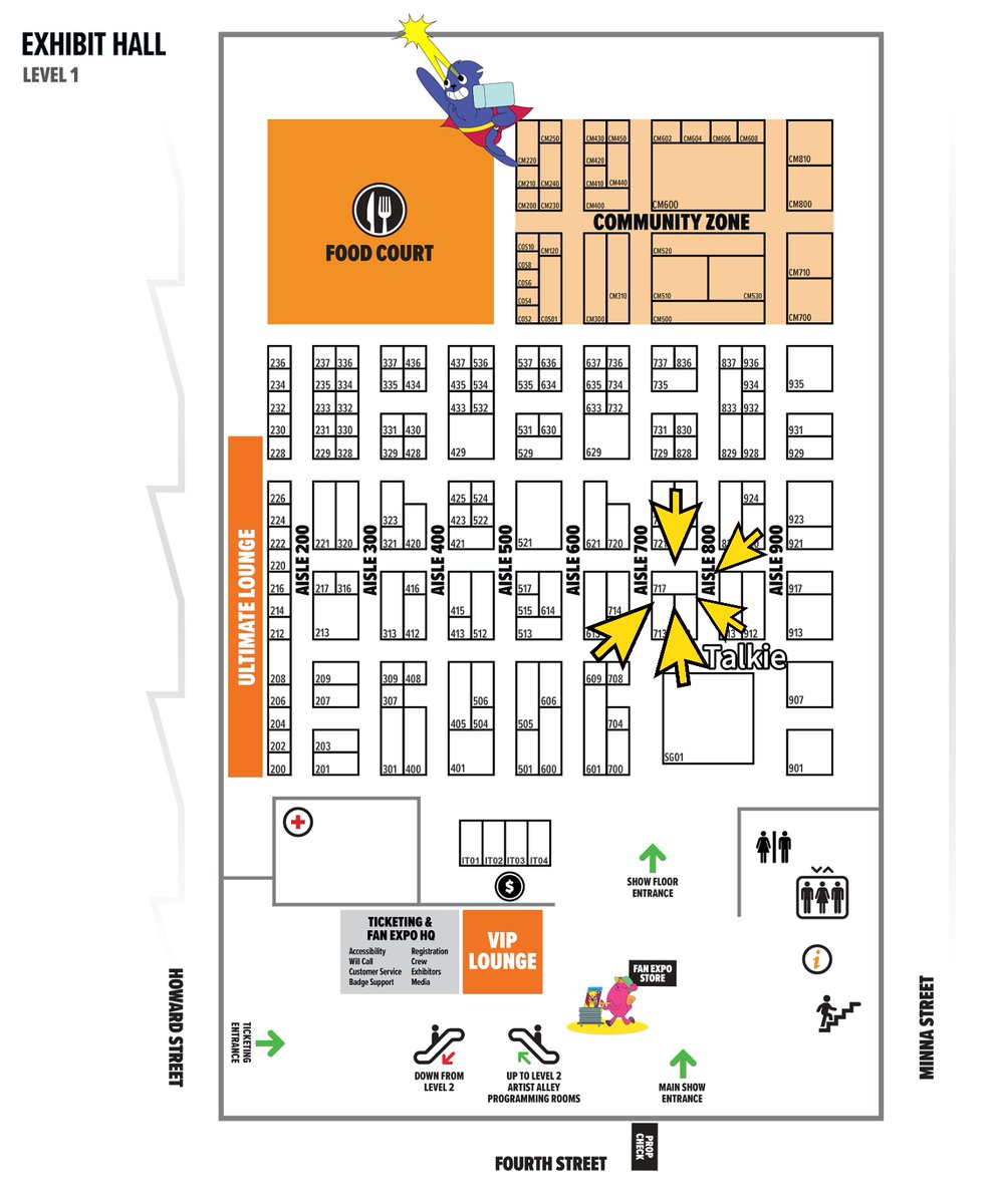 Our debut at FandomCon San Jose was a huge success, thanks to our vibrant booth and engaging activities that made Talkie a fan favorite! Now, we're thrilled to announce our next stop: **FAN EXPO San Francisco 2024**, happening November 29–December 1 at the iconic Moscone Center.