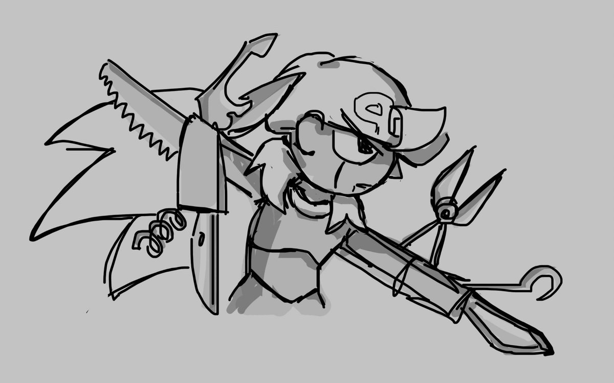 shapemover's tweet photo. #genovember day 21: swiss army variant 

#smrpg #supermariorpg https://t.co/CM1dryH9eK