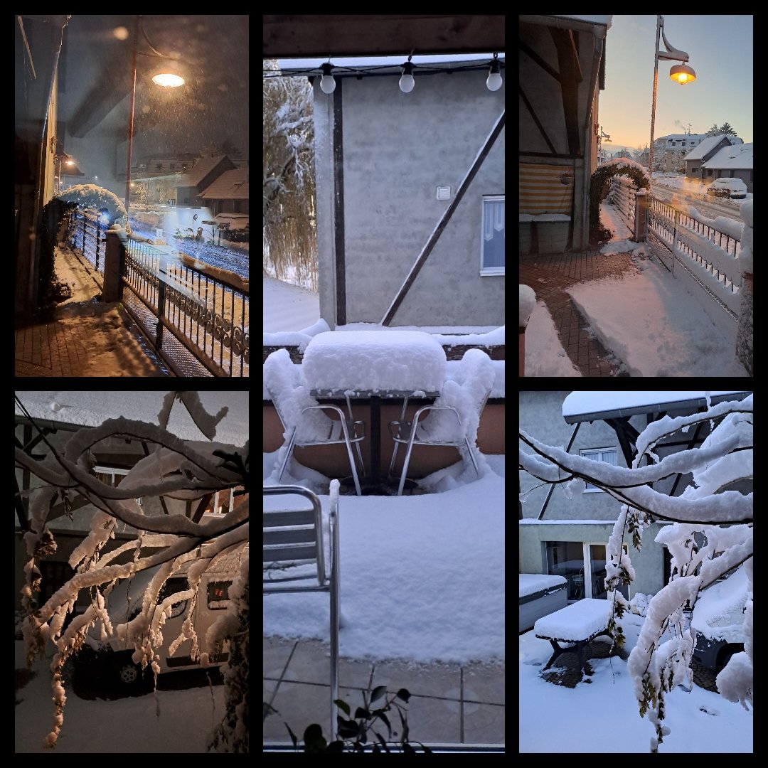 EvelM68's tweet image. Ce matin, 27cm de neige #Sundgau #SudAlsace #HautRhin #Alsace
