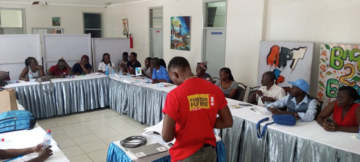 We are currently participating in #activistaKisumu GOLD training