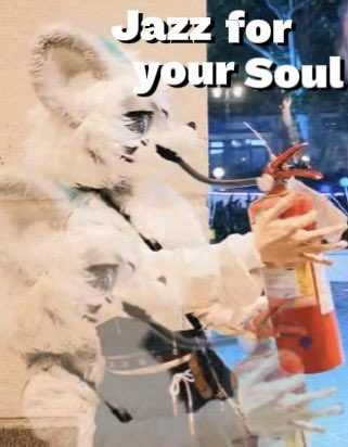 UEverygood's tweet image. 🌟Jazz for your Soul🌟

#FursuitFriday 
#meme 
#furry