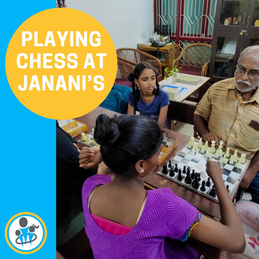Prime_Trust's tweet image. Engaging minds and building skills! A lively chess session at Janani Girls Home, where strategy meets fun. Encouraging critical thinking and fostering teamwork. one move at a time. ♟️ #ChessForGrowth #EmpowermentThroughPlay&quot;