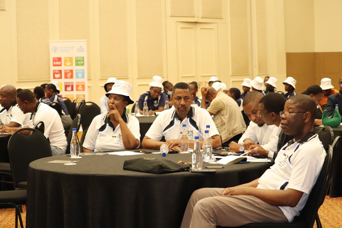 FAO Botswana (@faobotswana) on Twitter photo Yesterday, <a href="/FAOBotswana/">FAO Botswana</a> joined the Government of Botswana and partners to launch the Aquatic Animal Health Strategy (2022 - 2027) and commemorate the #WorldFisheriesDay2024 under the theme #BlueTransformationAction. Yesterday, <a href="/FAOBotswana/">FAO Botswana</a> joined the Government of Botswana and partners to launch the Aquatic Animal Health Strategy (2022 - 2027) and commemorate the #WorldFisheriesDay2024 under the theme #BlueTransformationAction.