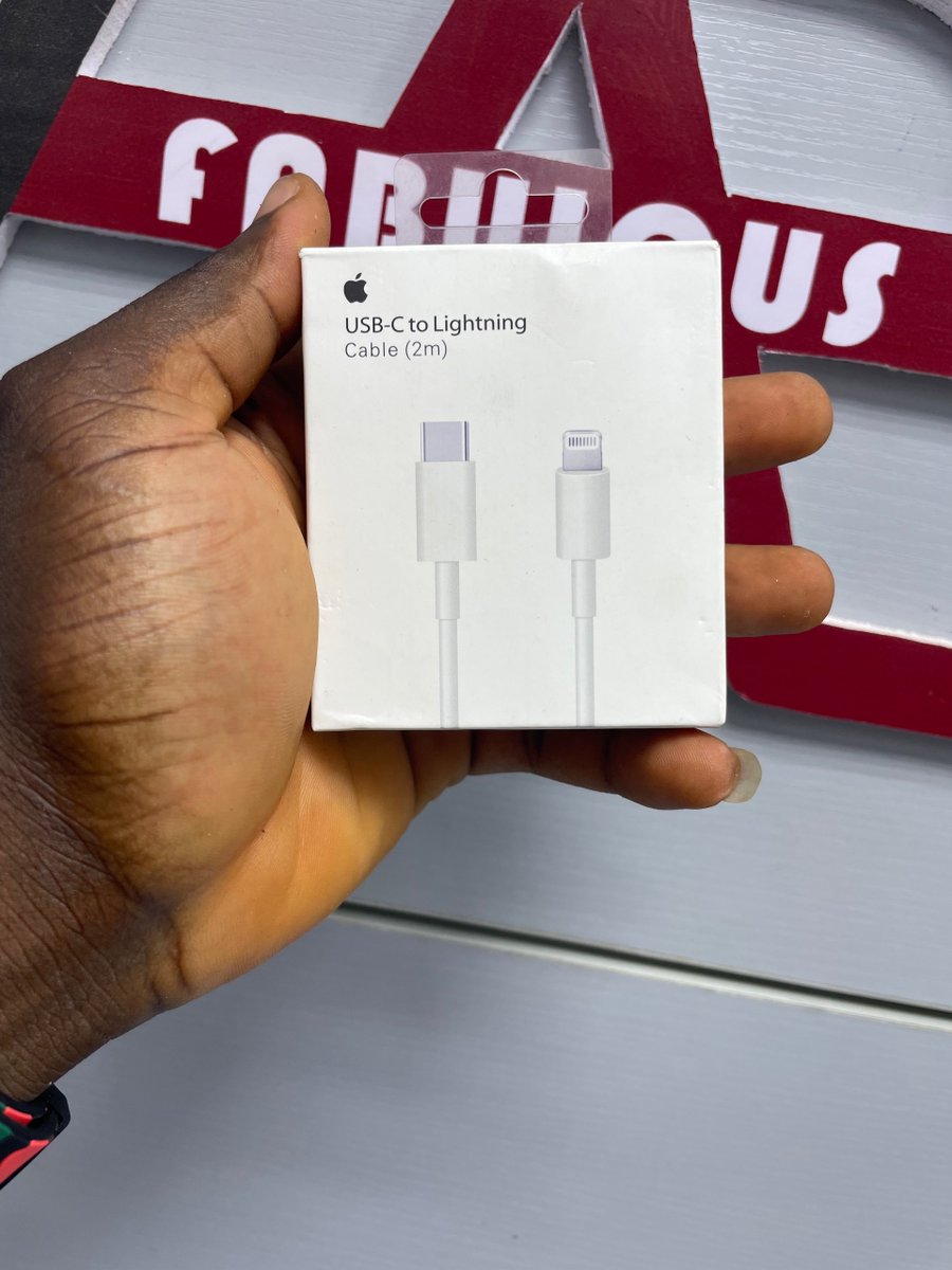 FabtronicsFAB's tweet photo. Apple USB-C to Lightning Cables for charging and data transfer.
✨Power up in style with 🍏Apple USB-C to Lightning Cables! 
You can choose between the 1m and 2m.
Don't compromise on quality – get yours today! 

#Apple #USBCtoLightning #FastCharging #TechEssentials #StayConnected https://t.co/10Jj63UfOI
