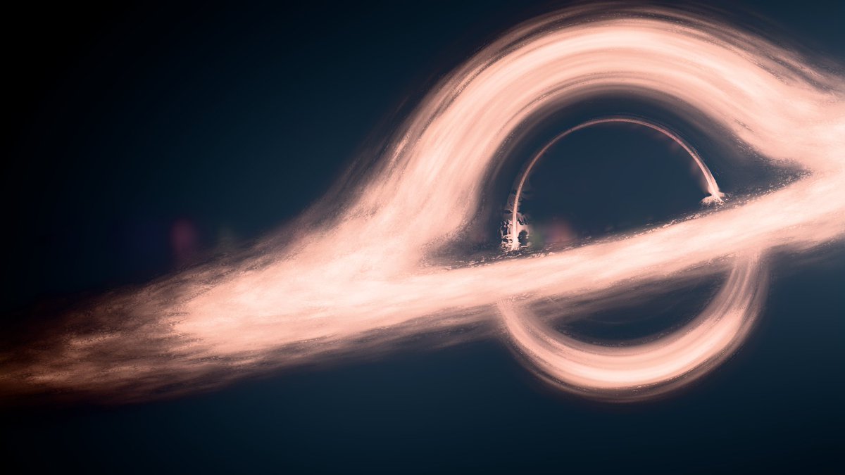 Here's a little something I made a while ago. I was testing the Kuwahara filter that makes renders look like paintings on a black hole I made from a tutorial. I honestly love how it turned out.