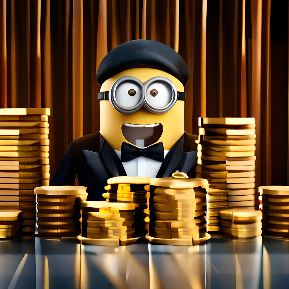 MinionaireINU's tweet image. 🫴Let’s GO and let’s create something HUGE! ⚡️The best is yet to come – let’s make it happen! 💪
🪢Opportunity is knocking; our success is ours to shape! 🍀
🌟 #MinionaireInu #SuccessTogether #OpportunityAwaits 💎
