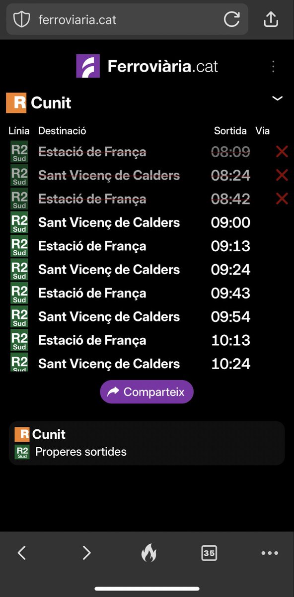 aguercam's tweet photo. @rodalies @eboschg @Adif_es @Renfe @La1_tve @la2_tve @som3cat @CatalunyaRadio @gencat Bon dia @rodalies algu pot dir res sobre la @rod2sudcat tením alguna previsió de pas https://t.co/3GL8dVlcjp