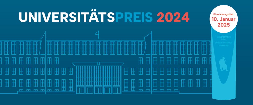 // Universitätspreis 🏆 <a href="/UniCologne/">Universität zu Köln</a> //
📢 Auch in diesem Jahr können wieder Nominierungen für den  Universitätspreis eingereicht werden!
In der Kategorie Forschung wird  eine Person für ihre herausragende wissenschaftliche Lebensleistung  ausgezeichnet. 
➡️portal.uni-koeln.de/forschung/inte…