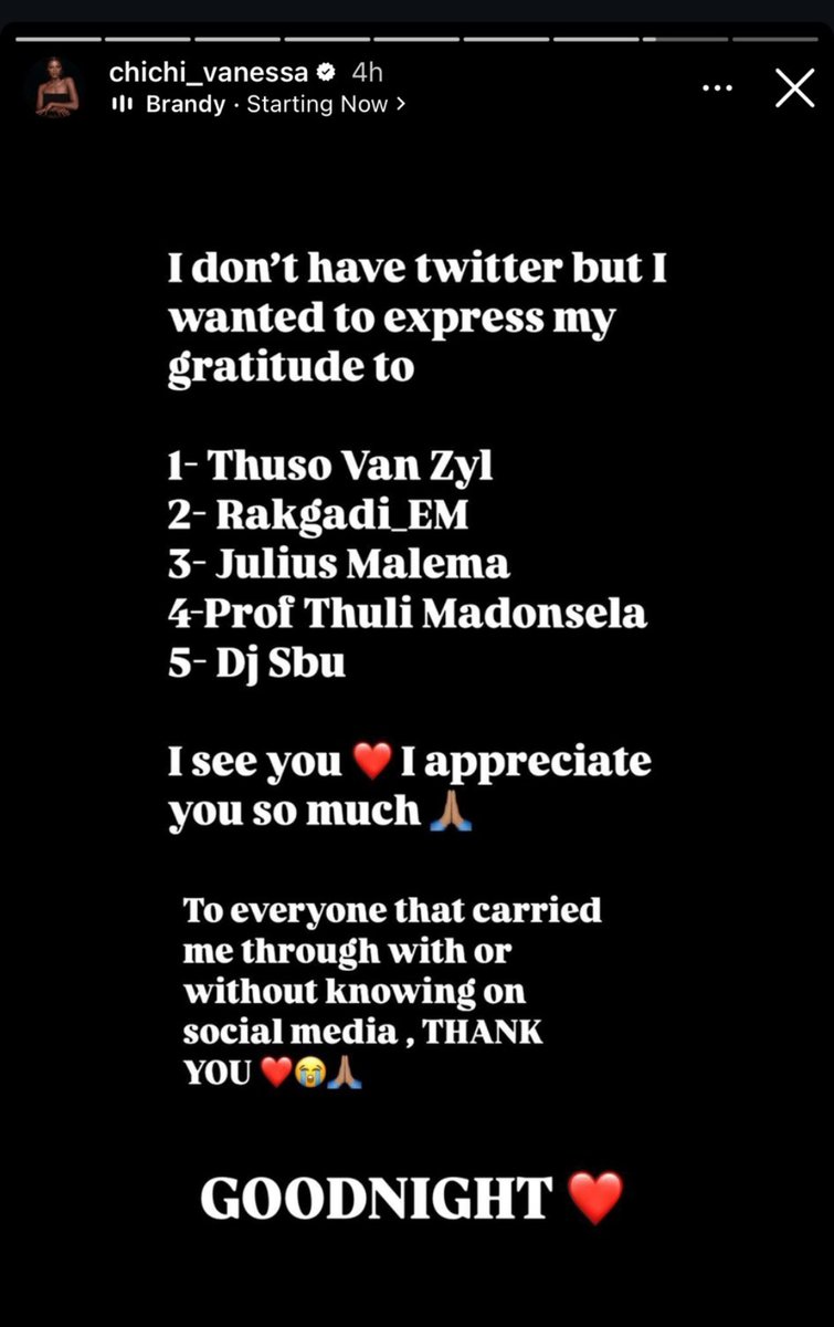 I am highly humbled to be recognized by Chidimma Miss Africa.
I am getting out of my hospital bed going hone.