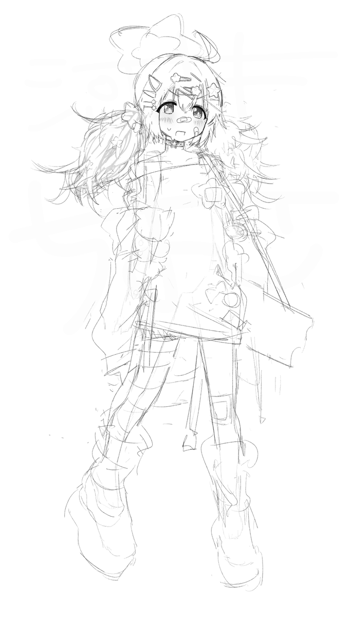 レイサ、描き途中の絵ばっかりある🥲
完成させたいよ～