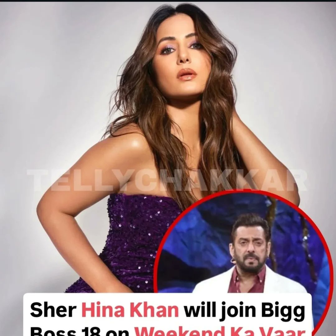 monahinakh71990's tweet photo. Super Excited❤ 🤗
HinaKhan's appearance on Weekend Vaar Big Boss 18 Quee's 👸🏻 Back 
#HjnaKhan #SalmanKhan #weekendVaar #BigBoss18 #AKshara #Yrkk #yehRishtaKyaKehlataHai #SherrKhan #StayStrong 
@eyehinakhan @BeingSalmanKhan https://t.co/wWqey2mGOg