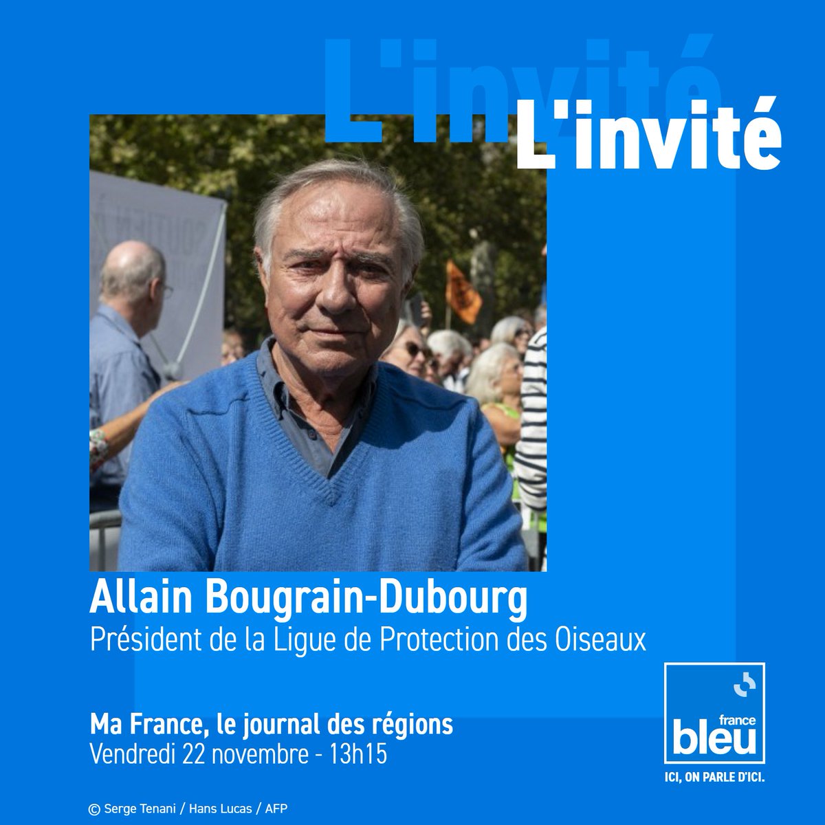 ici (@ici_officiel) on Twitter photo Dans #MaFrance le journal des régions à 13h15,
<a href="/WendyBouchard24/">Wendy B</a> reçoit Allain Bougrain-Dubourg le Président de <a href="/LPOFrance/">LPO France</a> pour son "Dictionnaire amoureux de la vie sauvage" chez <a href="/EditionsPlon/">Editions Plon</a>
francebleu.fr/emissions/ma-f… Dans #MaFrance le journal des régions à 13h15,
<a href="/WendyBouchard24/">Wendy B</a> reçoit Allain Bougrain-Dubourg le Président de <a href="/LPOFrance/">LPO France</a> pour son "Dictionnaire amoureux de la vie sauvage" chez <a href="/EditionsPlon/">Editions Plon</a>
francebleu.fr/emissions/ma-f…