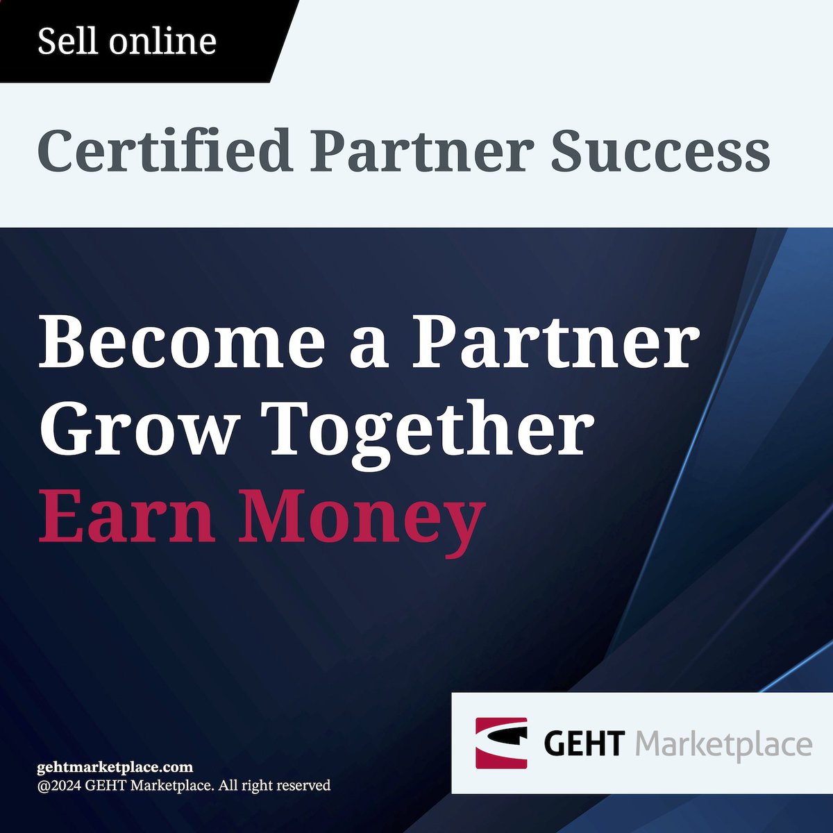GehtMarketplace's tweet image. As a GEHT Marketplace Certified Partner, you play an essential role in guiding new sellers through the platform. Contact us today to start your journey as a GEHT Marketplace Certified Partner.

More details: gehtinternational.com/contact/

#MakeTheImpossiblePossible
