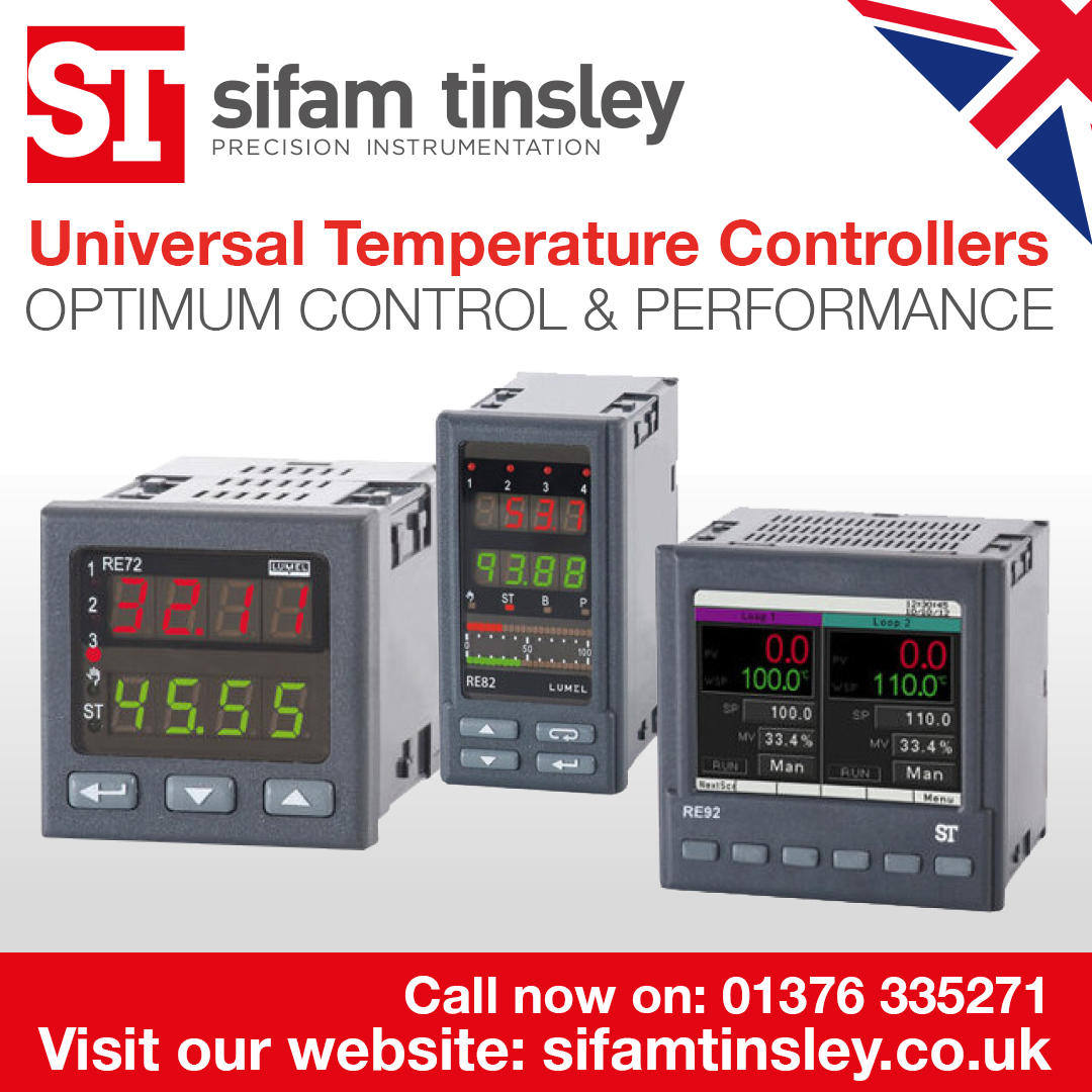 sifamtinsleyuk's tweet image. Universal Temperature Controllers from Sifam Tinsley. 
Designed for precise measurement and control of sophisticated systems where accurate measurement & controlling actions are required. 
Call us now on 01376 335271 sifamtinsley.co.uk
#sifamtinsleyuk #TemperatureControllers