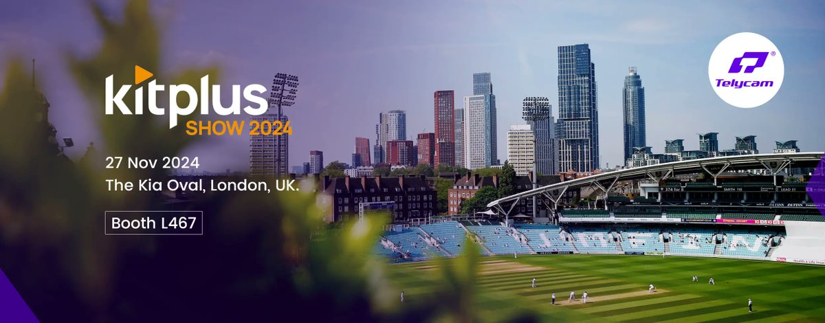 Telycam (@telycamptz) on Twitter photo Join us at the <a href="/kitplusshow/">KitPlus Show</a> in London and experience the next level of innovation with Telycam PTZ Cameras!
Jenny and Aaron will be there to introduce you to our 1-inch PTZ Camera – Explore, designed to revolutionize #liveproduction, #streaming, and #videoconferencing. Join us at the <a href="/kitplusshow/">KitPlus Show</a> in London and experience the next level of innovation with Telycam PTZ Cameras!
Jenny and Aaron will be there to introduce you to our 1-inch PTZ Camera – Explore, designed to revolutionize #liveproduction, #streaming, and #videoconferencing.