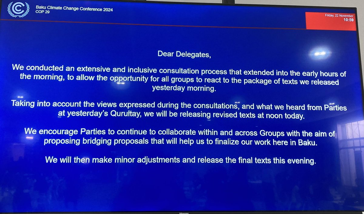 Cross-constituency press conference: “No deal is better than a bad deal” - <a href="/CANIntl/">Climate Action Network International (CAN)</a> #COP29Baku #ClimateFinance