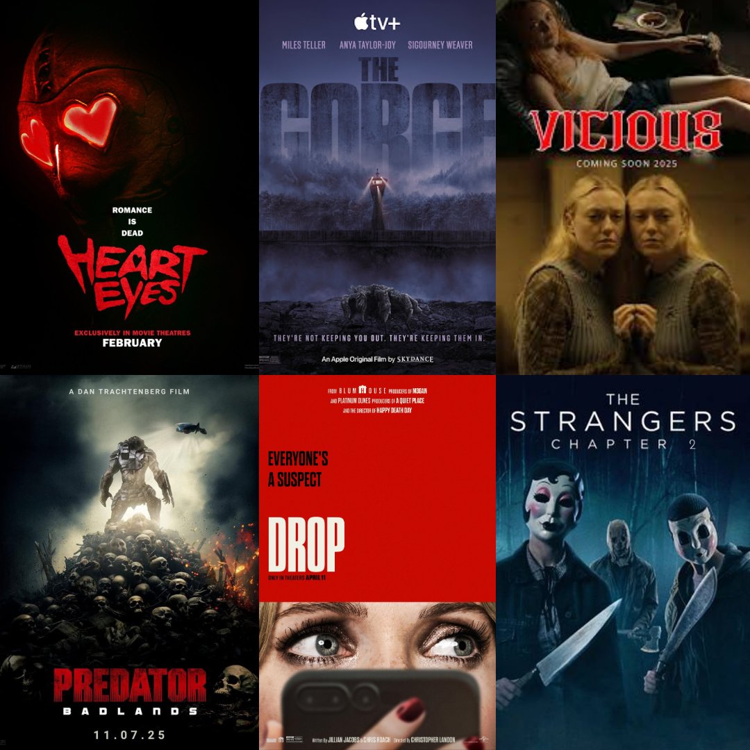 New Horror in 2025. Are you looking forward to any of these films?