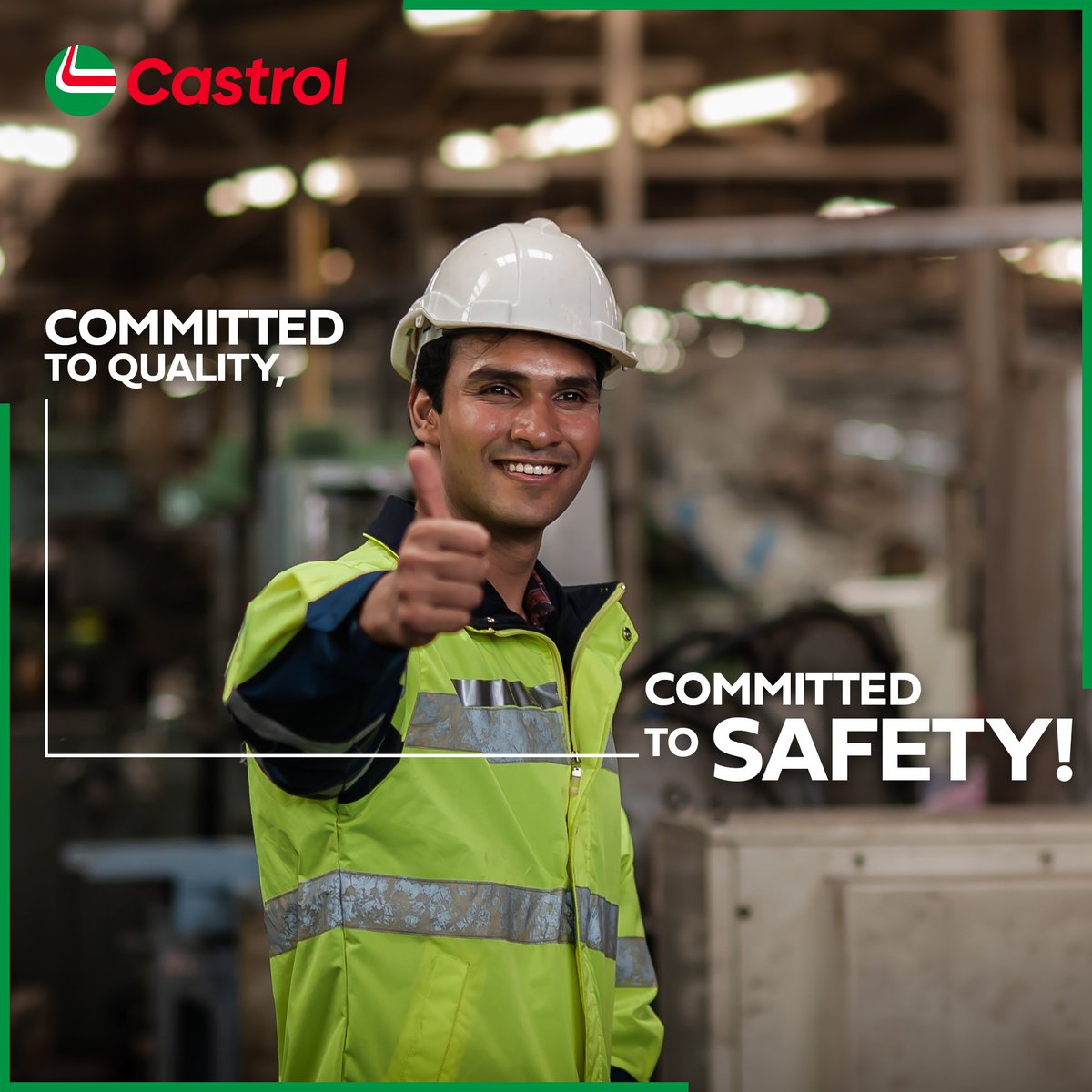 Safety is the foundation of quality. This QualityWeek, we reaffirm our pledge to safety that drives excellence and ensures reliability day after day Castrol CastrolIndia SafetyFirst SafetyMatters https t.co G8xX729gyF Safety is the foundation of quality