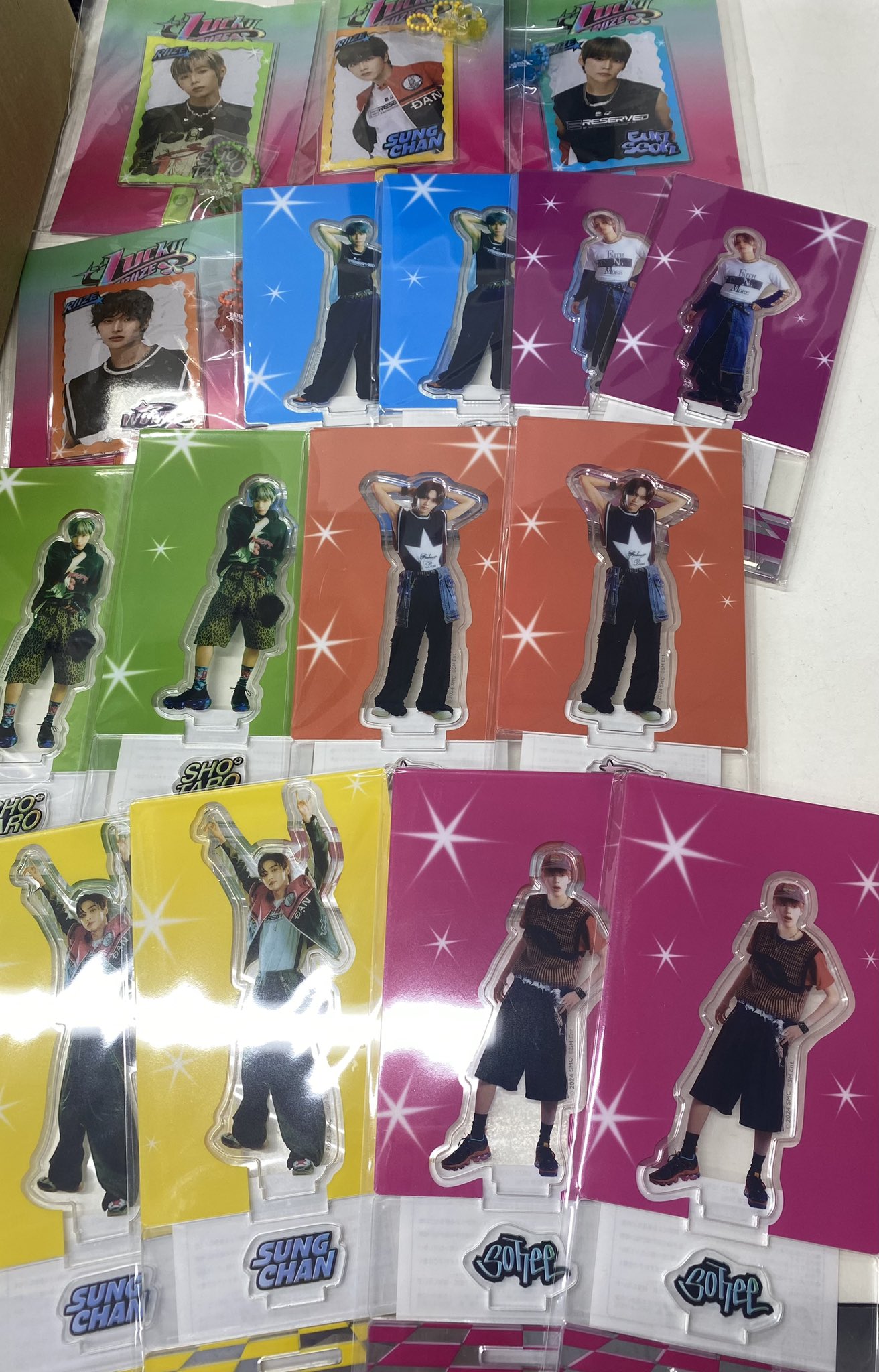 Riize ポップアップ ポーチ ID フォトホルダー ぬいくるみ ソヒ