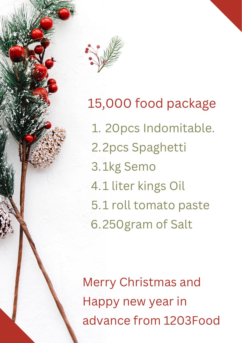 Chief_Remi's tweet photo. I have different food box package for yourself or for your to gift people during tthis season of love. 

This is 15k package and it’s a perfect gift for staff, friends, family and for charity. 

My location is Ibadan. 

#foodboxinibadan #decemberfoodpackage #foodpackageinibadan https://t.co/FtmsFjb9kP