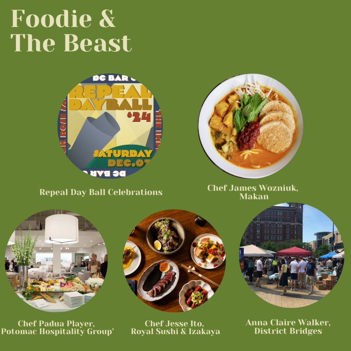 Nycci Nellis (@nyccinellis) on Twitter photo #ICYMI: All The TG vibes on this episode of #FoodieandTheBeast 🦃
<a href="/DCCraftBarGuild/">DC Craft Bartenders Guild</a> & <a href="/Leading_DC/">LeadingDC</a> | Chef James Wozniuk (#MakanDC) | <a href="/SugaChef/">Chef Padua Player</a> (#PotomacHospitalityGroup) | Chef Jesse Ito (#RoyalSushiandIzakaya) | Anna Claire Walker (<a href="/districtbridges/">District Bridges</a>)
thelistareyouonit.com/foodie--the-be… #ICYMI: All The TG vibes on this episode of #FoodieandTheBeast 🦃
<a href="/DCCraftBarGuild/">DC Craft Bartenders Guild</a> & <a href="/Leading_DC/">LeadingDC</a> | Chef James Wozniuk (#MakanDC) | <a href="/SugaChef/">Chef Padua Player</a> (#PotomacHospitalityGroup) | Chef Jesse Ito (#RoyalSushiandIzakaya) | Anna Claire Walker (<a href="/districtbridges/">District Bridges</a>)
thelistareyouonit.com/foodie--the-be…