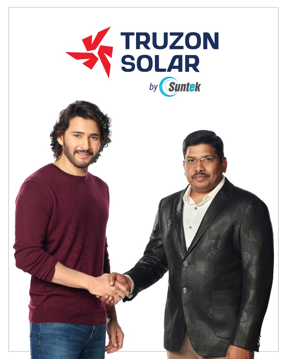 onlymaheshfans's tweet image. SuperStar #MaheshBabu Joins Hands with #TruZonSolar by SunTek to Lead India Towards sustainable energy ☀️⚡💡 

@urstrulyMahesh @TruzonSolar #SunTek #GreenEnergy #SustainableLiving