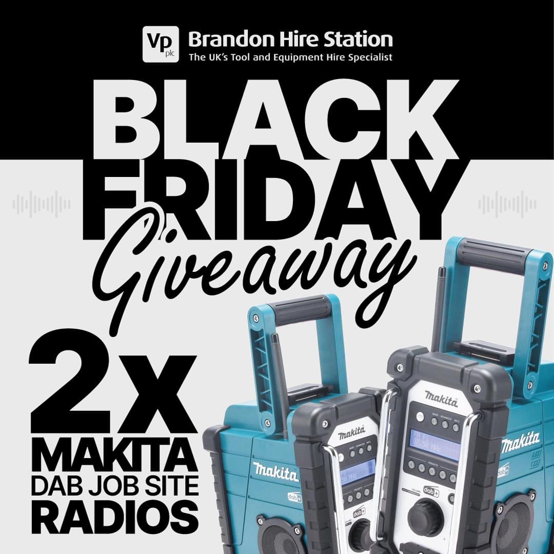TUNE INTO OUR LATEST GIVEAWAY! 🎤🎼

Want the chance to win a Makita DAB job site radio? We will be choosing 2 lucky winners!

To enter, follow the link below:
brandonhirestation.com/makita-competi…

Good Luck! 💙❤️