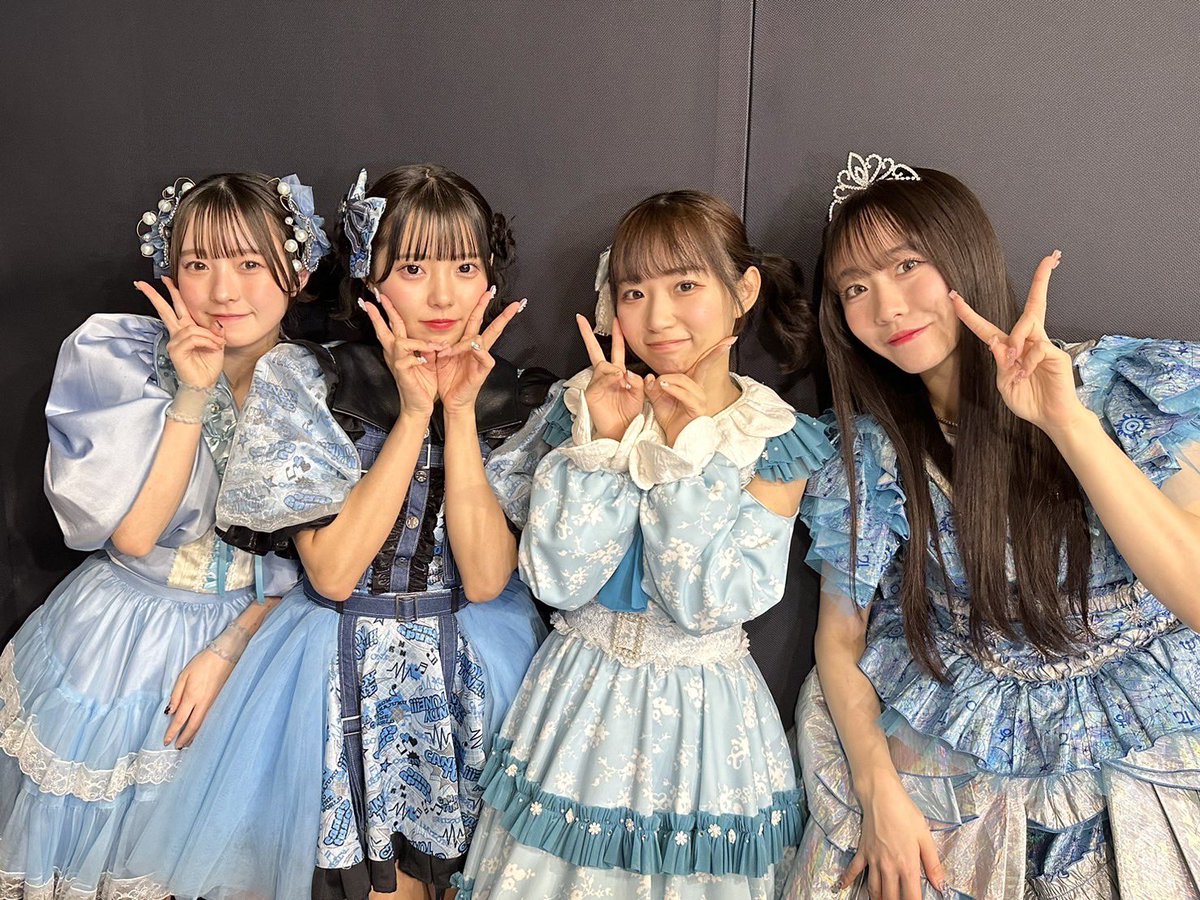 ✨💐＼まもなく配信スタート／💐✨ 水色(そら色)組オンライン特典会