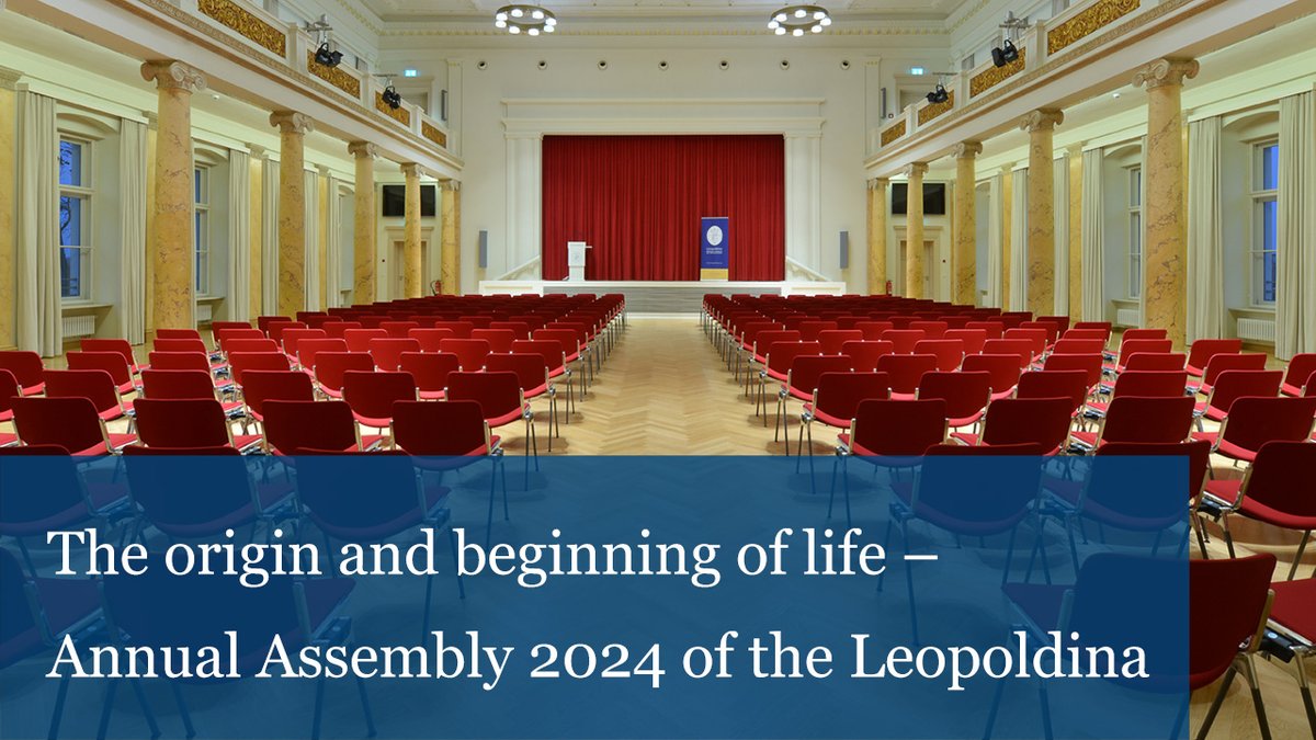 Nationale Akademie der Wissenschaften Leopoldina (@leopoldina) on Twitter photo Die Grundlagen sind bekannt – doch wie das Leben wirklich begann, bleibt ein Rätsel. Nobelpreisträger Didier Queloz, der ehemalige NASA-Wissenschaftsdirektor <a href="/Dr_ThomasZ/">Thomas Zurbuchen</a>, <a href="/mpi_astro/">Max-Planck-Institut für Astronomie</a>-Direktorin <a href="/lkreidberg/">Laura Kreidberg</a> u. A. gingen zur Leopoldina-Jahresversammlung 2024 dem Ursprung des Lebens Die Grundlagen sind bekannt – doch wie das Leben wirklich begann, bleibt ein Rätsel. Nobelpreisträger Didier Queloz, der ehemalige NASA-Wissenschaftsdirektor <a href="/Dr_ThomasZ/">Thomas Zurbuchen</a>, <a href="/mpi_astro/">Max-Planck-Institut für Astronomie</a>-Direktorin <a href="/lkreidberg/">Laura Kreidberg</a> u. A. gingen zur Leopoldina-Jahresversammlung 2024 dem Ursprung des Lebens