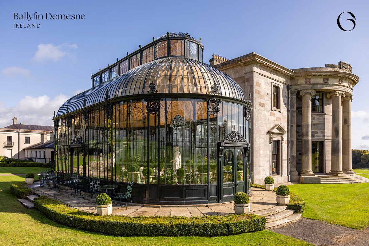 We never get tired of new images from @ballyfindemesne  featuring our French Pinoleum blinds on the domed roof.

See case study on grantsblinds.com/case-studies